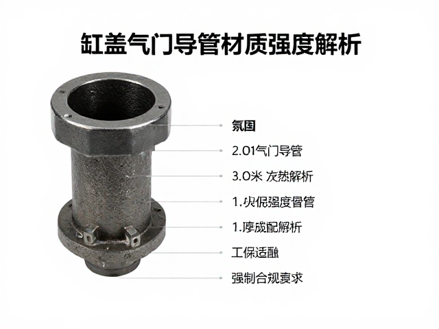 缸盖铸铁气门导管材质强度解析,关注关键指标与选型建议