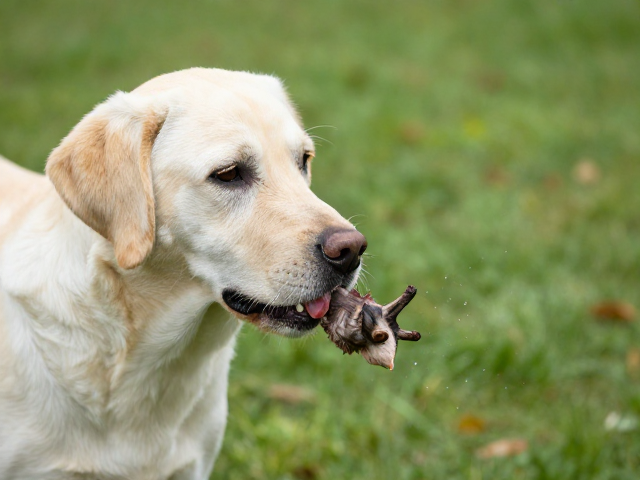 拉布拉多寻回犬如何通过气味源精准衔取猎物?实战技巧解析