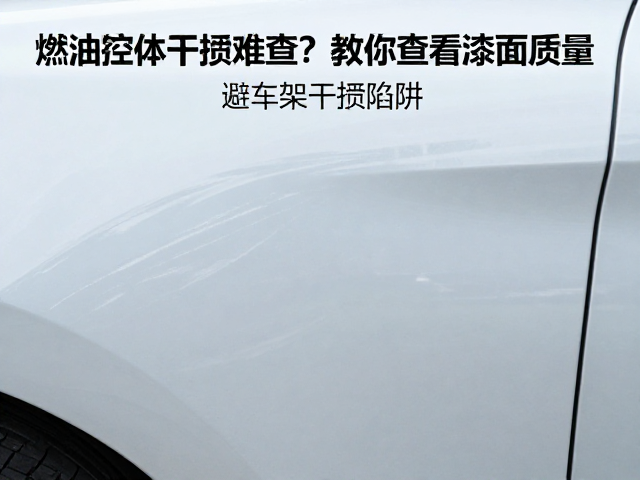燃油腔体干涉难查?教你查看漆面质量,避开车架干涉陷阱