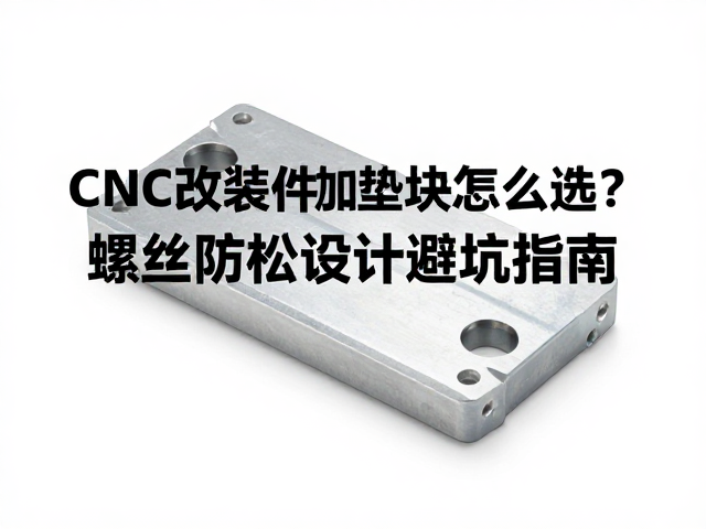 CNC改装件加高垫块怎么选？螺丝防松设计避坑指南