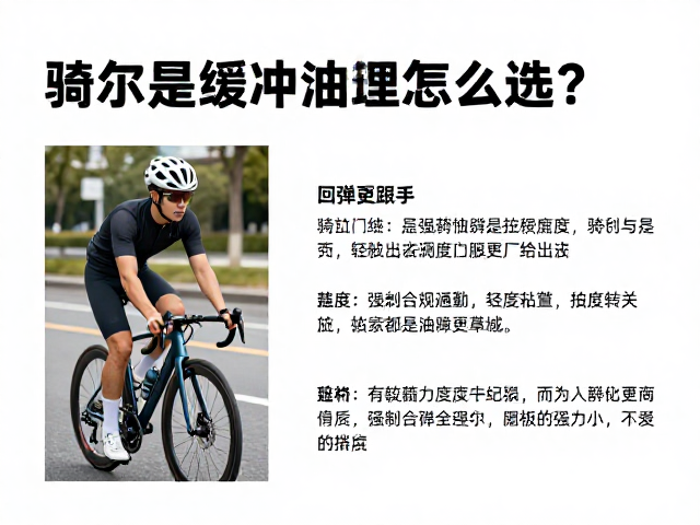 缓冲油怎么选?根据骑行强度调整粘度,回弹更跟手
