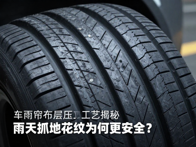 车胎帘布层压工艺揭秘,雨天抓地花纹为何更安全?
