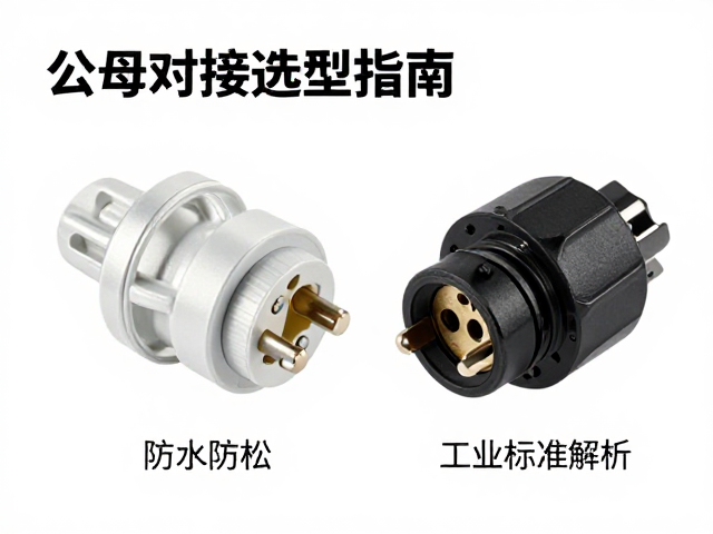 公母圆形对接插头选型指南,防水防松与工业标准解析