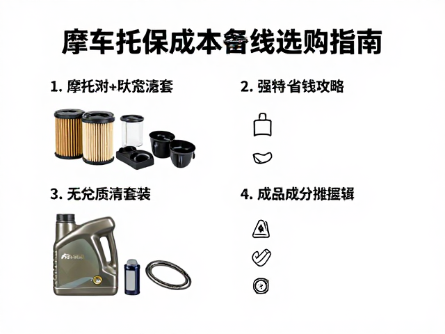 摩托车机油更换套装含滤清棉，保养省钱攻略与选购指南