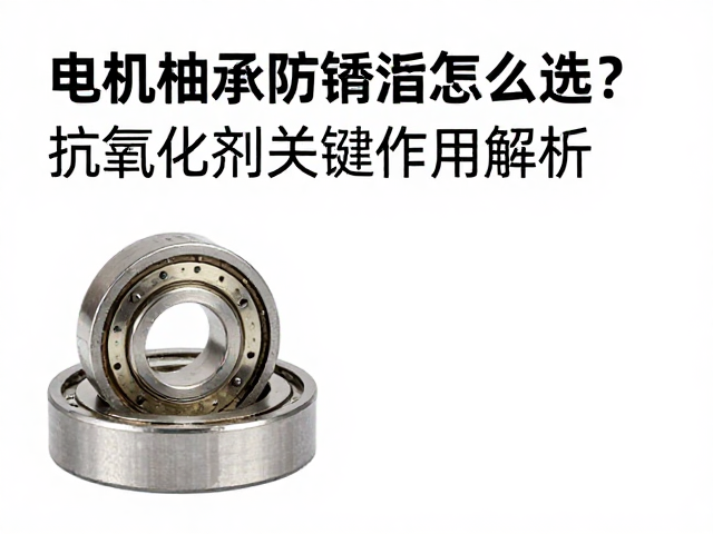 电机轴承防锈脂怎么选?抗氧化剂关键作用解析