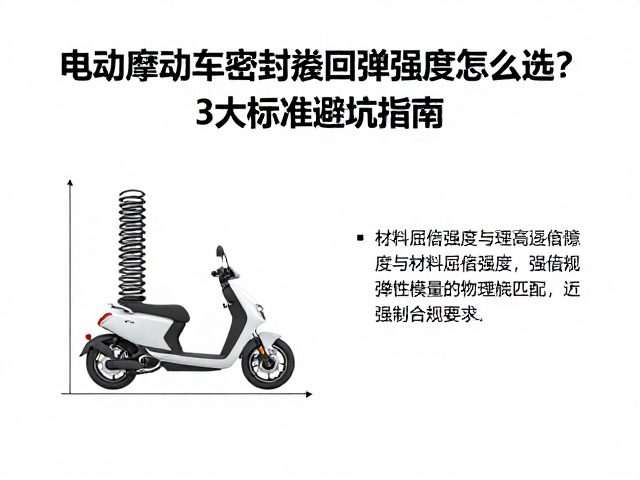 电动摩托车密封簧回弹强度怎么选？3大标准避坑指南