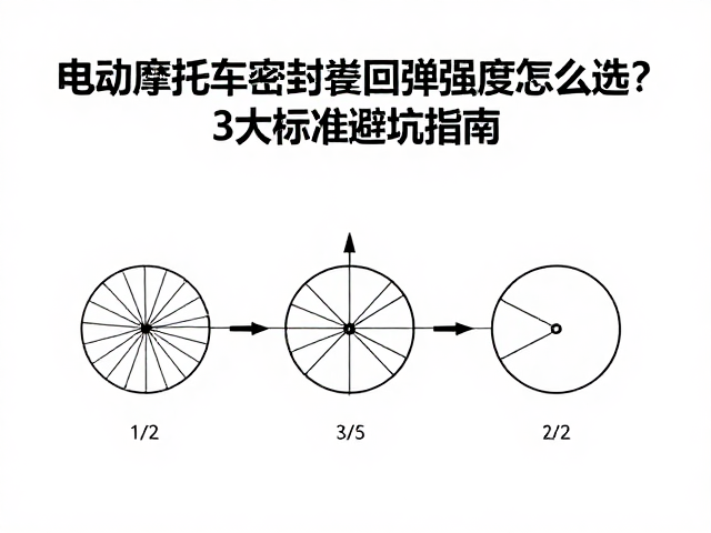 电动摩托车密封簧回弹强度怎么选?3大标准避坑指南