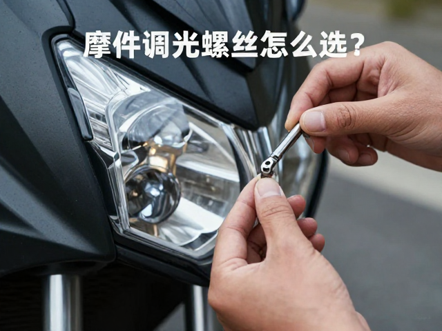 摩托车配件调光螺丝怎么选？前车灯改装避坑指南与安装技巧