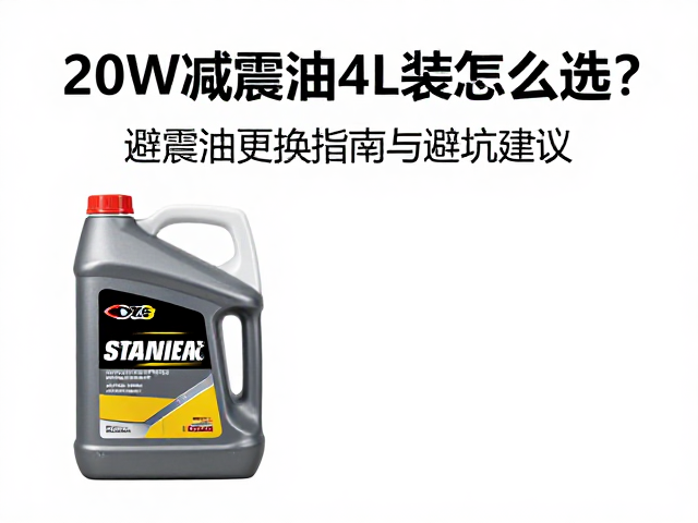 20W减震油4L装怎么选?避震油更换指南与避坑建议
