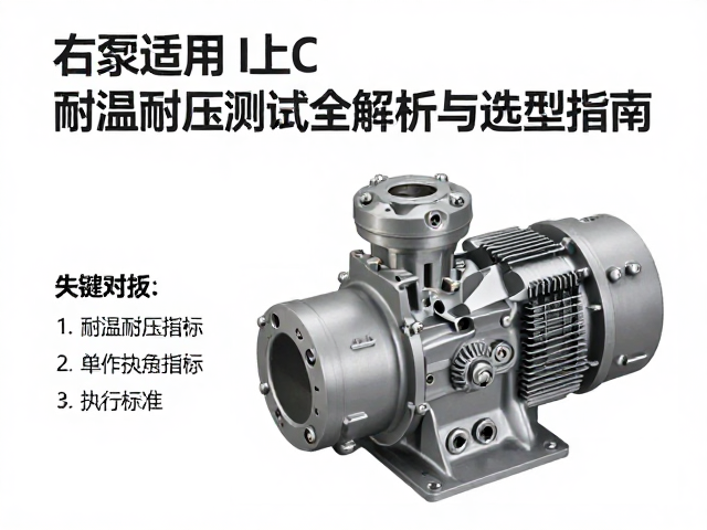 右泵适配上泵体,耐温耐压测试全解析与选型指南