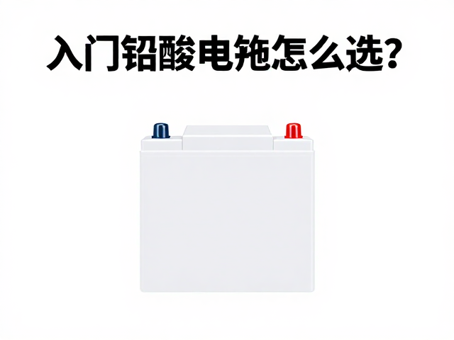 入门铅酸电瓶怎么选?认准电源组长寿命款,耐用更省心