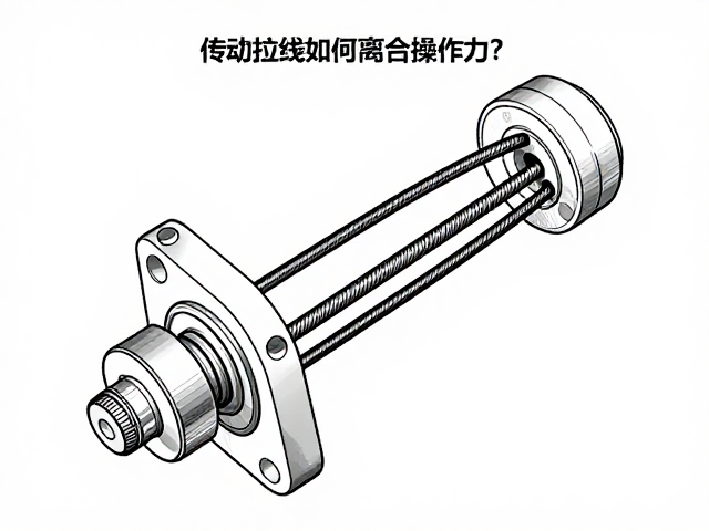 传动拉线尼龙内衬如何传递离合操作力?详解结构与选型