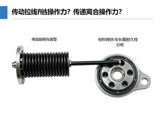 传动拉线尼龙内衬如何传递离合操作力?详解结构与选型
