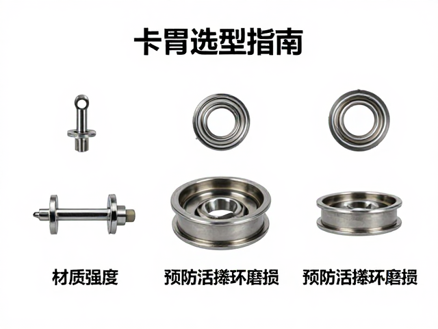 卡簧选型指南,关注材质强度,预防活塞环磨损