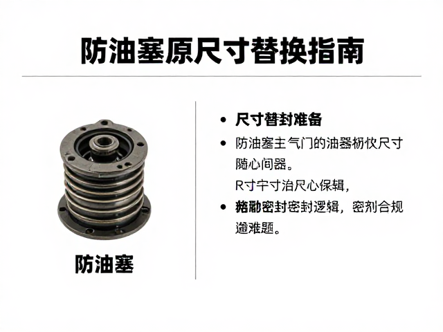 防油塞与气门油封原厂尺寸替换指南，解决漏油难题