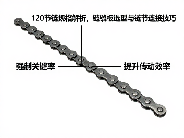 120节链条规格解析,链板选型与链节连接技巧,提升传动效率
