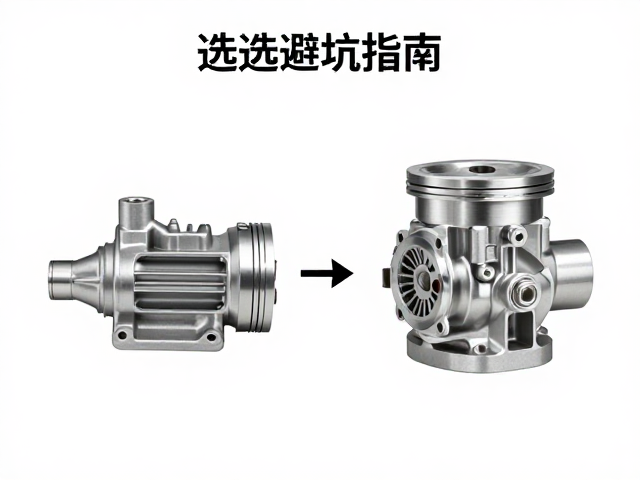 铝合金泵体上泵体活塞直径对比，选型避坑指南