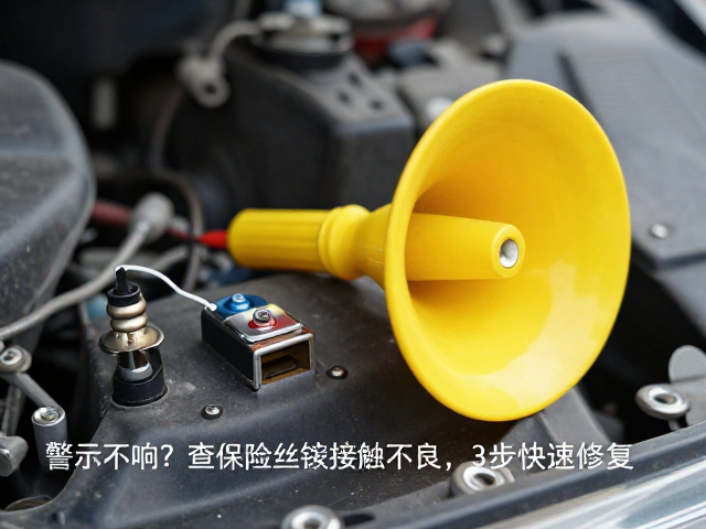 警示喇叭不响?查保险丝与按键接触不良,3步快速修复