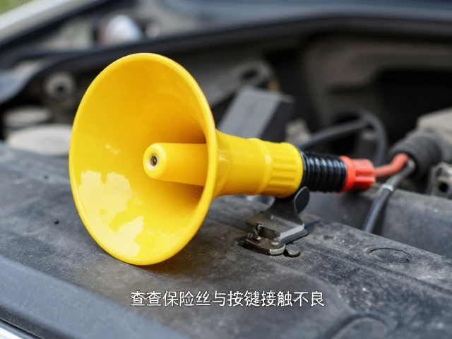 警示喇叭不响?查保险丝与按键接触不良,3步快速修复