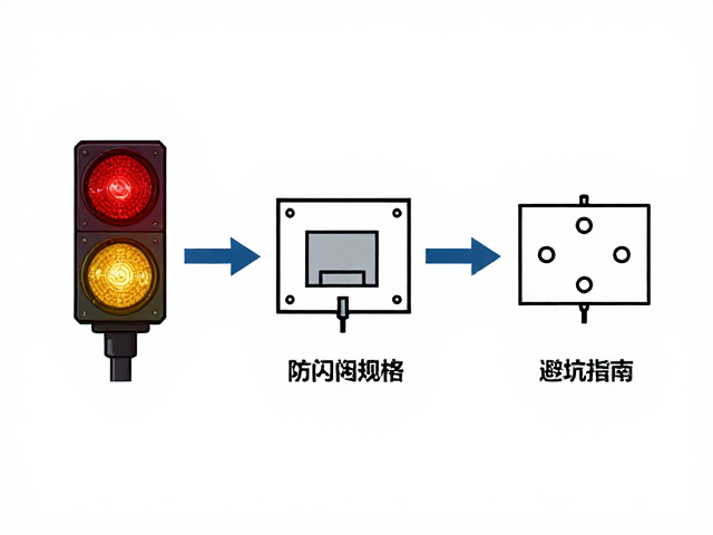 警示灯闪烁?检查电压规格与防闪烁电路,避坑指南