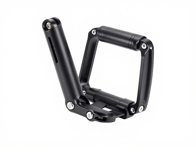 自行车脚踏架配件，单侧支架折叠缓冲设计，稳固防抖更舒适