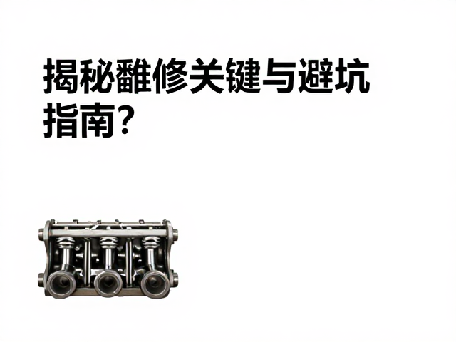 发动机翻新后气门张紧响应灵敏?揭秘维修关键与避坑指南