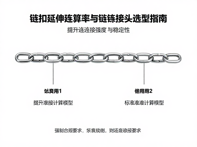 链扣延伸率计算与链条接头选型指南,提升连接强度与稳定性