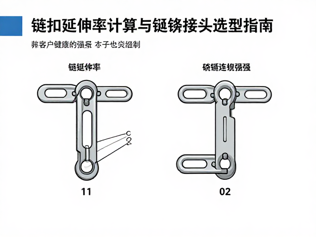 链扣延伸率计算与链条接头选型指南，提升连接强度与稳定性