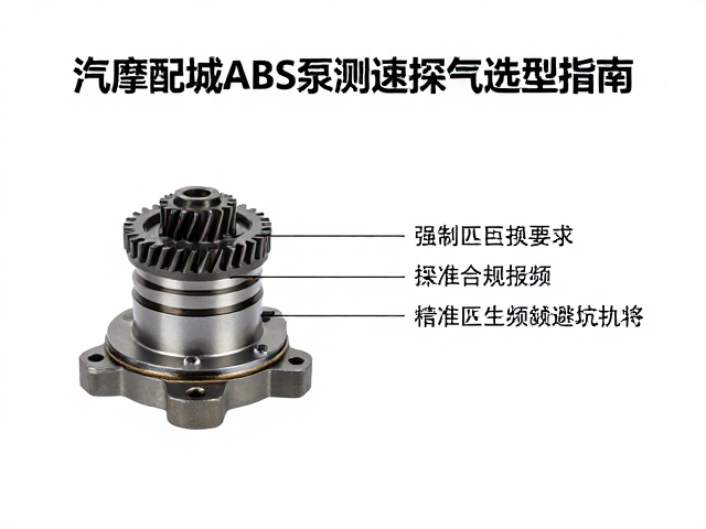 汽摩配城ABS泵测速探头选型指南,精准匹配避坑攻略