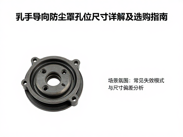 刹车导向销防尘罩孔位尺寸详解及选购指南