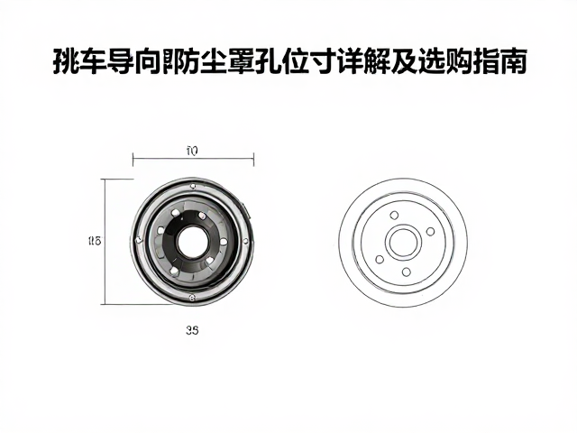 刹车导向销防尘罩孔位尺寸详解及选购指南