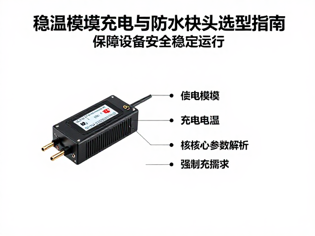 稳压模块充电电压与防水插头选型指南，保障设备安全稳定运行