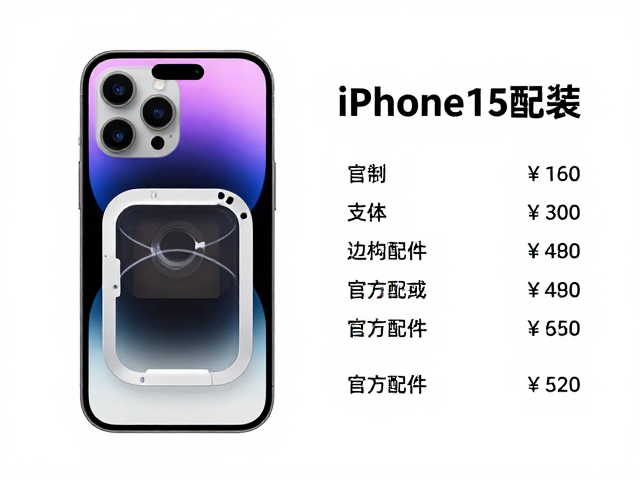 iPhone 15边包支架另购指南，官方配件价格与安装教程