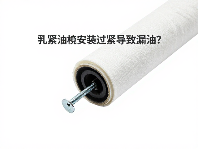 滤油毡安装过紧导致漏油?换磁性放油螺丝解决难题
