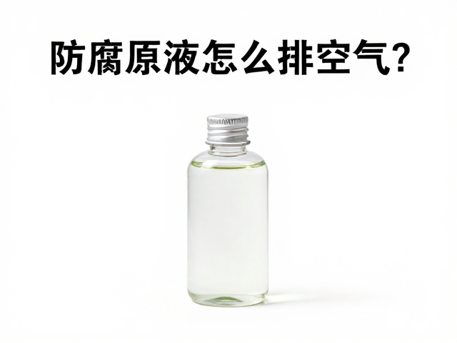 防腐原液怎么排空气？配件养护全解析，避免故障频发