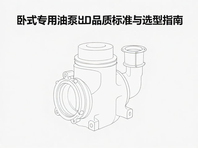 卧式发动机专用油泵出口品质标准与选型指南
