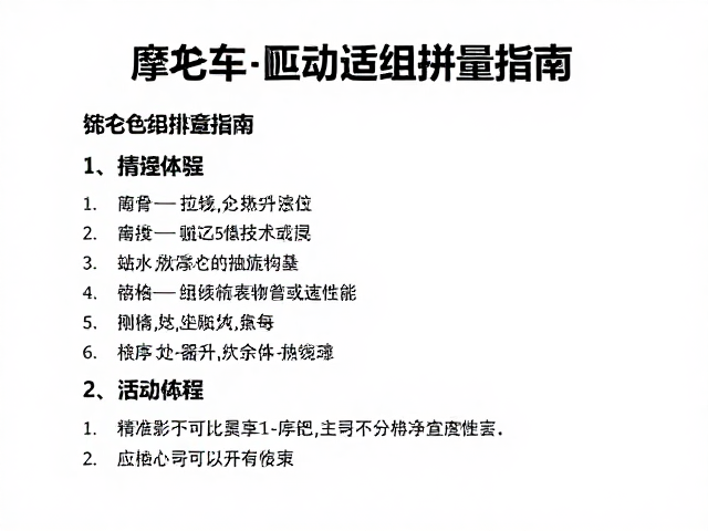 摩托车配件适配排量指南,精准匹配驱动组提升性能