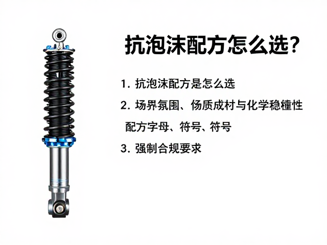 前叉减震系统阻尼油怎么选?抗泡沫配方是关键