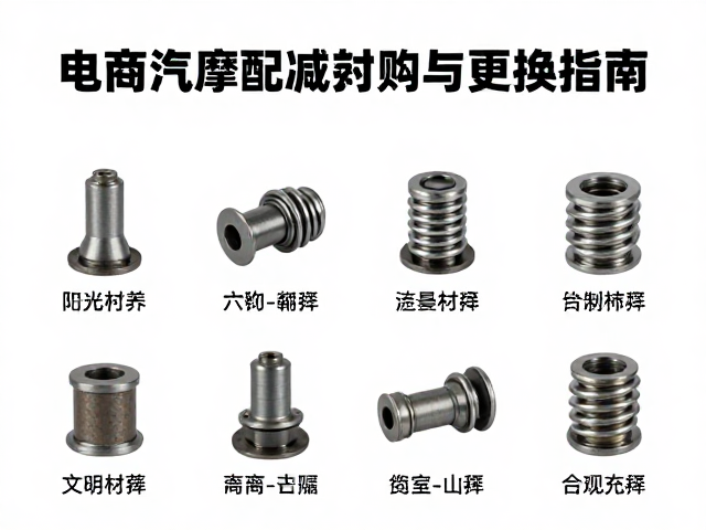 悬挂系统保养,电商汽摩配减震衬套选购与更换指南