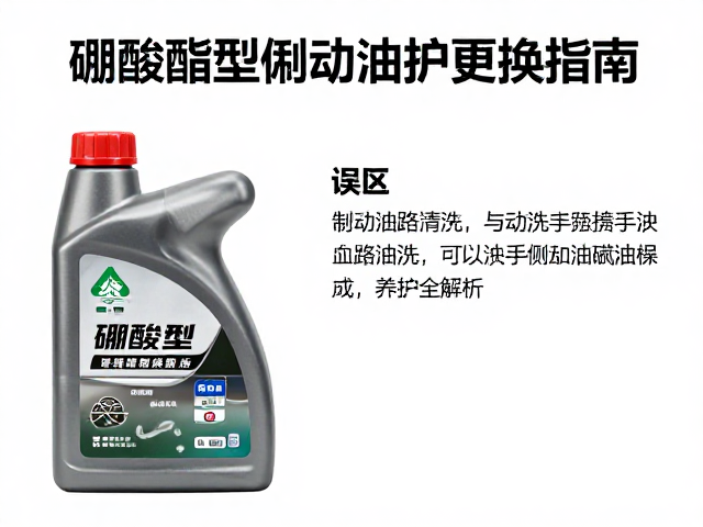 硼酸酯型制动液更换指南,制动油路清洗与刹车油养护全解析