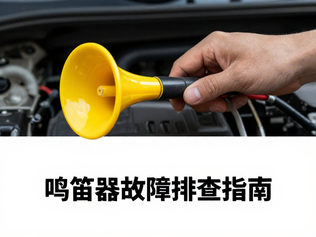 汽车喇叭不响?先检查保险丝,鸣笛器故障排查指南