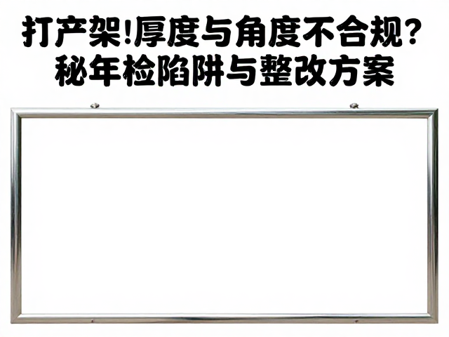 牌照架板材厚度与角度不合规？揭秘年检陷阱与整改方案