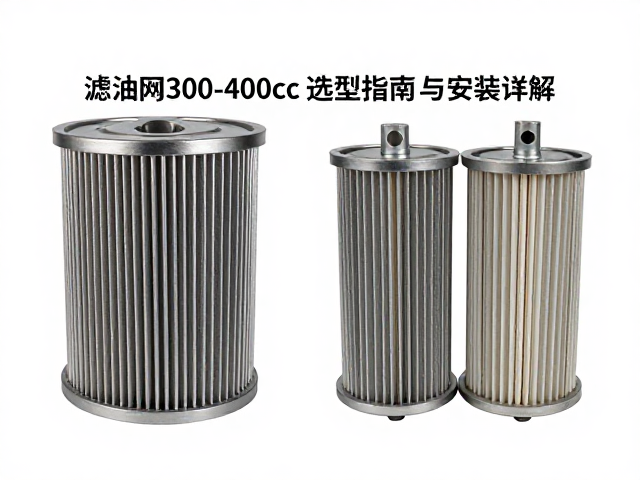 滤油网300-400cc金属壳体滤芯选型指南与安装详解