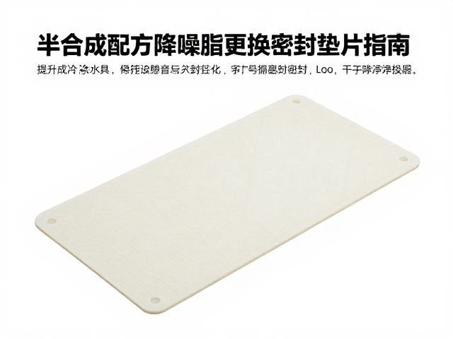 半合成配方降噪脂更换密封垫片指南，提升设备静音与密封性能