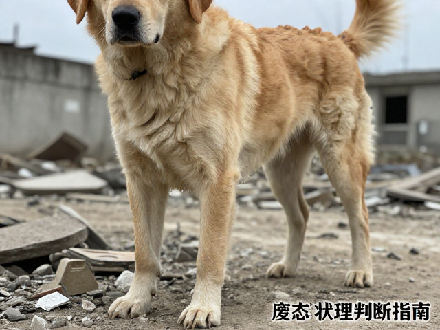废墟搜救犬足部护理与状态判断指南