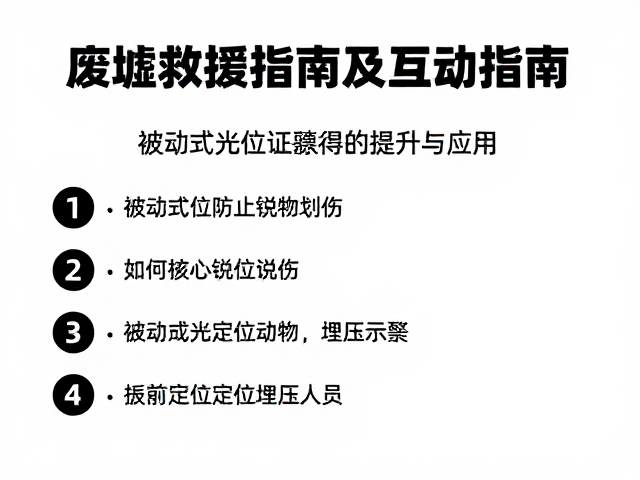 被动式光学定位系统的构建与应用