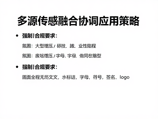 多源传感融合技术的协同应用策略