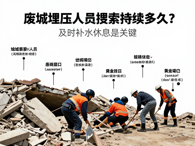 废墟埋压人员搜索持续多久？及时补水休息是关键