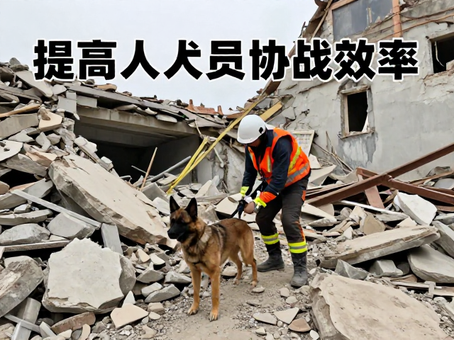 废墟瓦砾中如何提高人犬协同效率？废墟埋压人员搜索实战指南