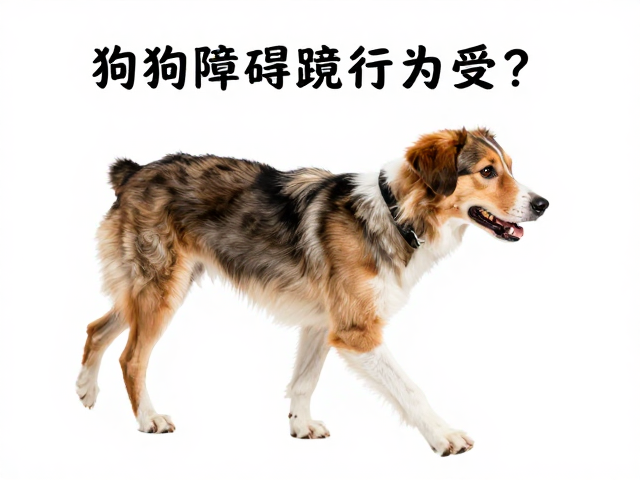 识别狗狗障碍规避行为的早期预兆
